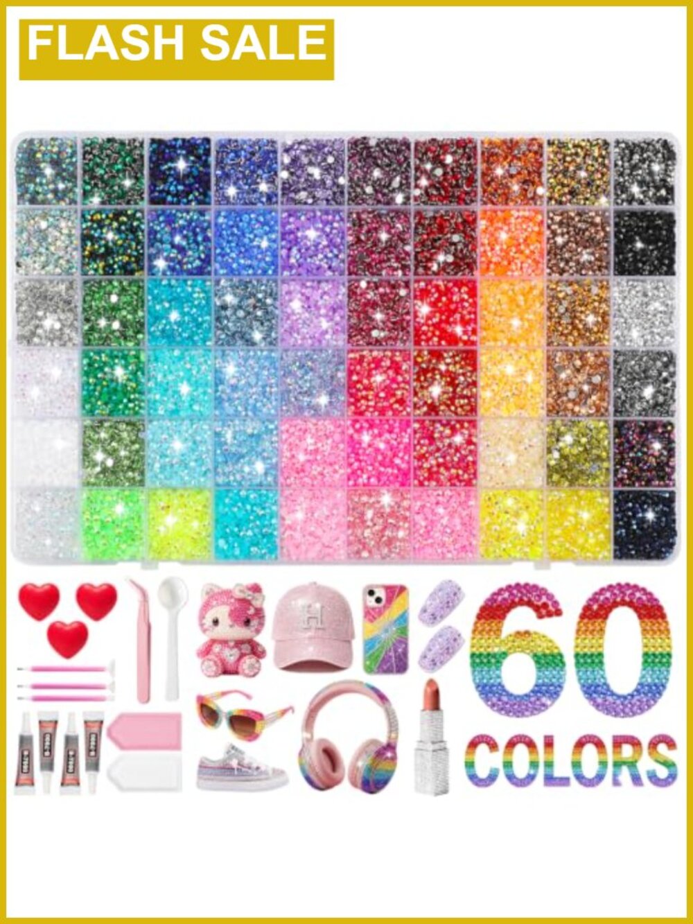 Resin Jelly Rhinestones Flatback Gems 3mm 50000Pcs
